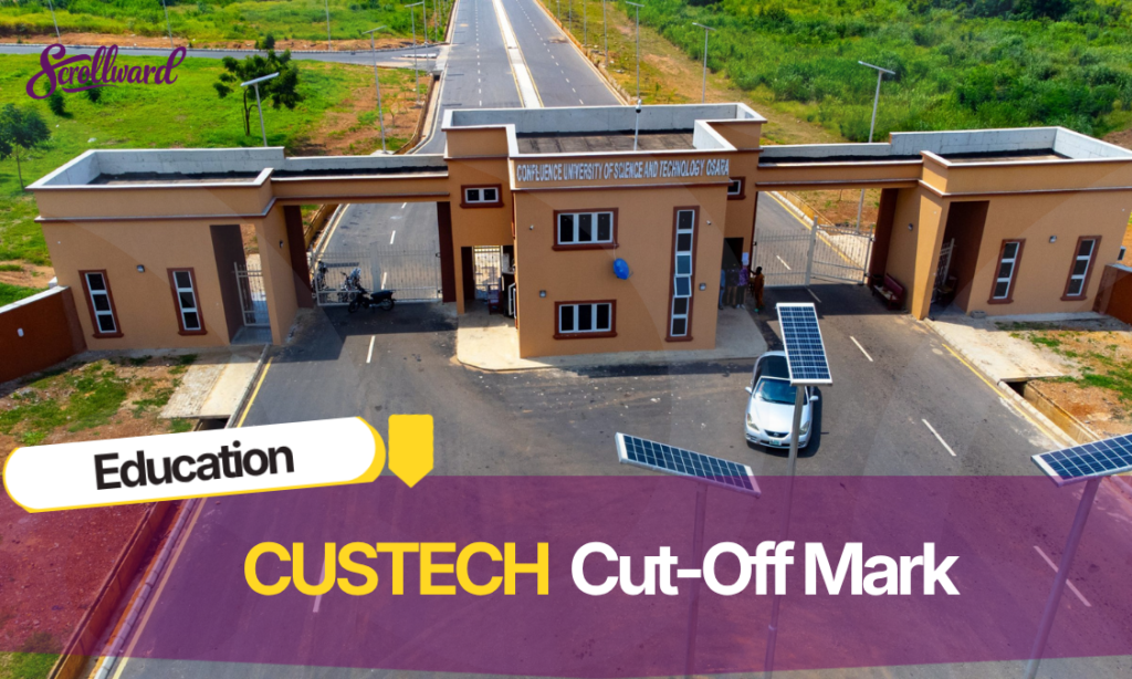 CUSTECH Post-UTME 2026/2027: full cut-off marks and subject combinations for every course CUSTECH - CutOff Mark